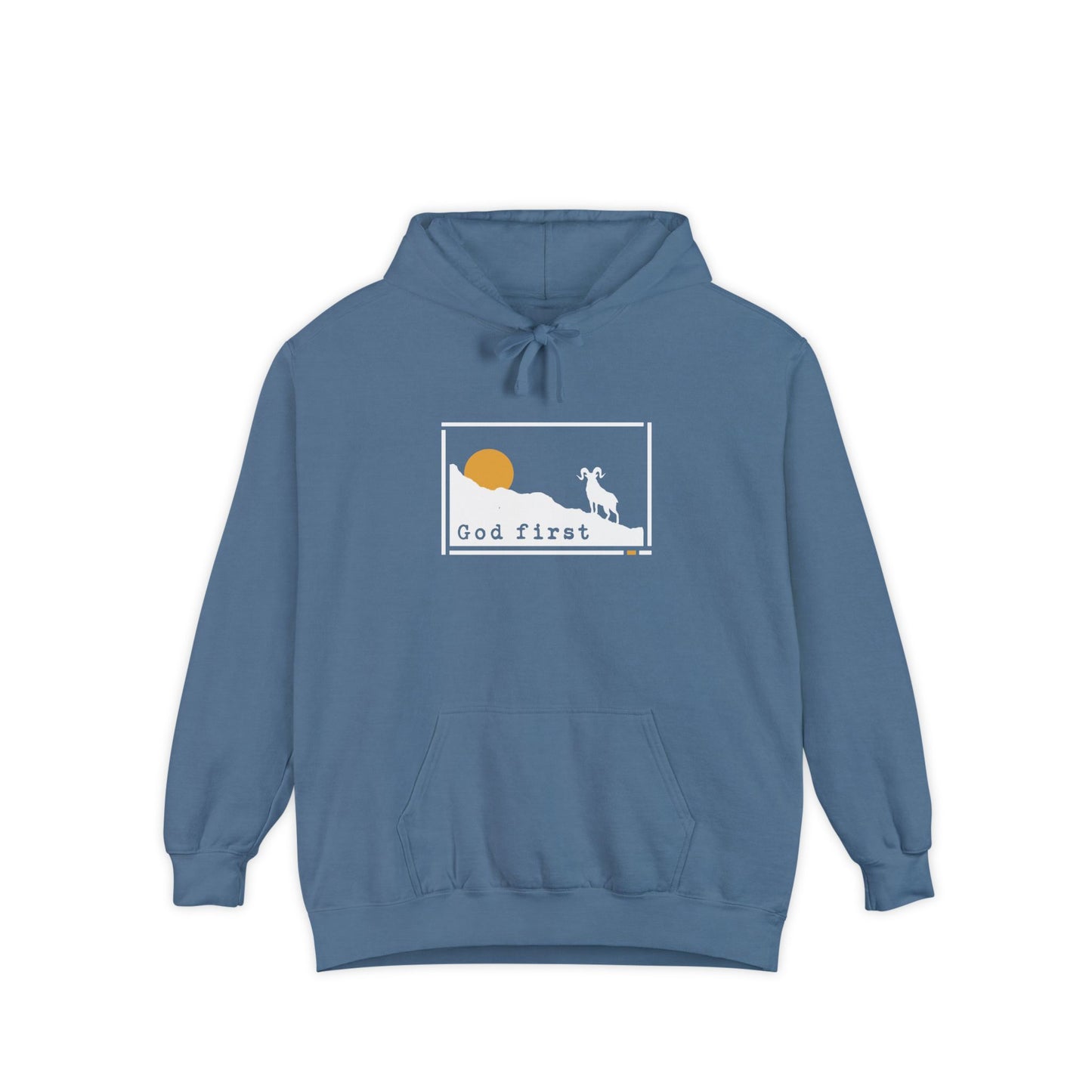Rocky Mountain National Park 'God First' Hoodie — Fortified Mountain Fleece