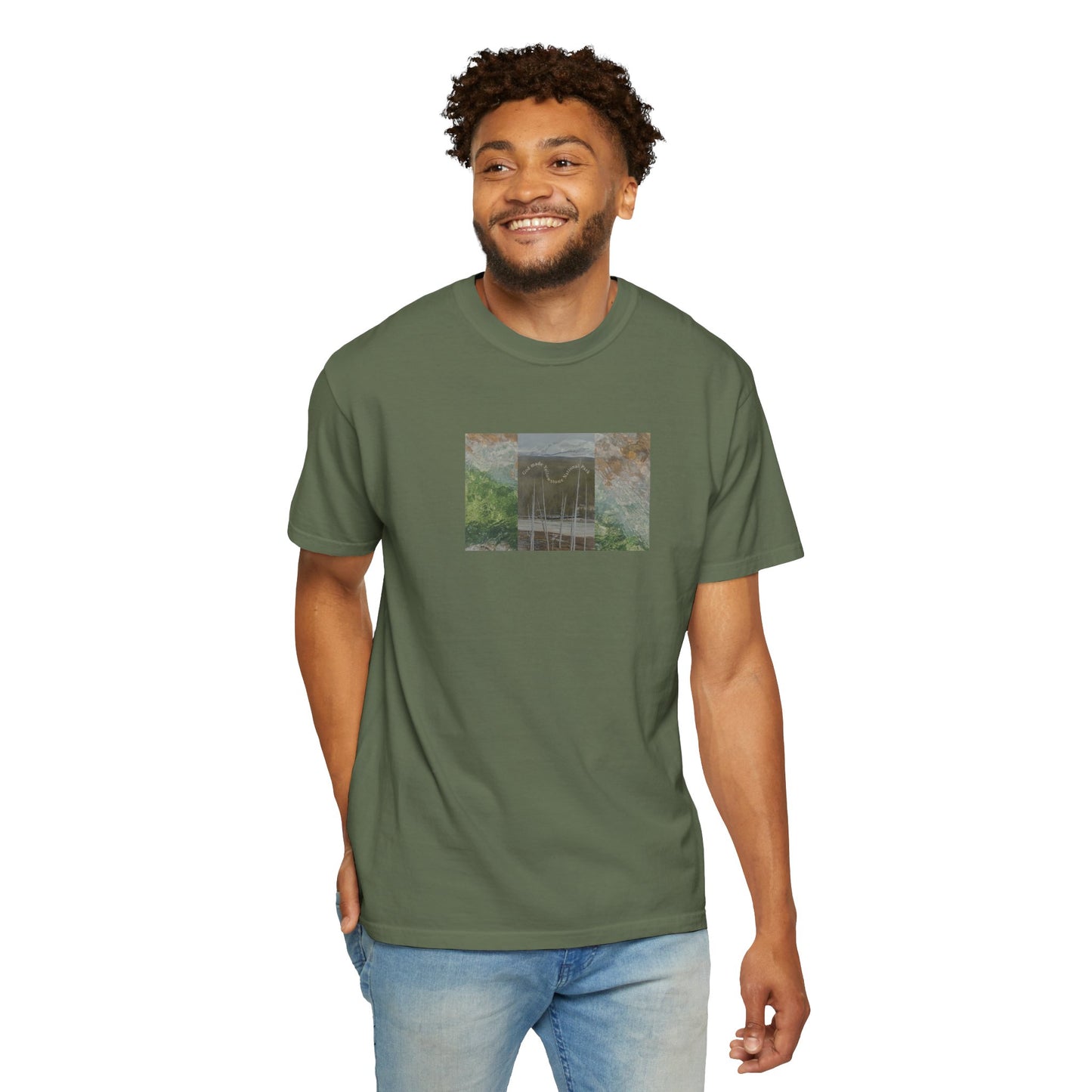God Made Yellowstone National Park - Genesis 1 — Heritage Trail Tee