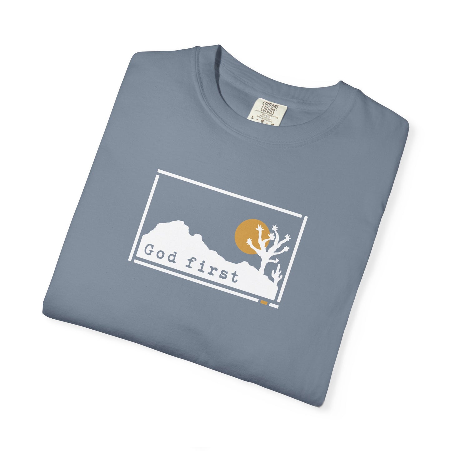 Joshua Tree National Park 'God First' — Heritage Trail Tee