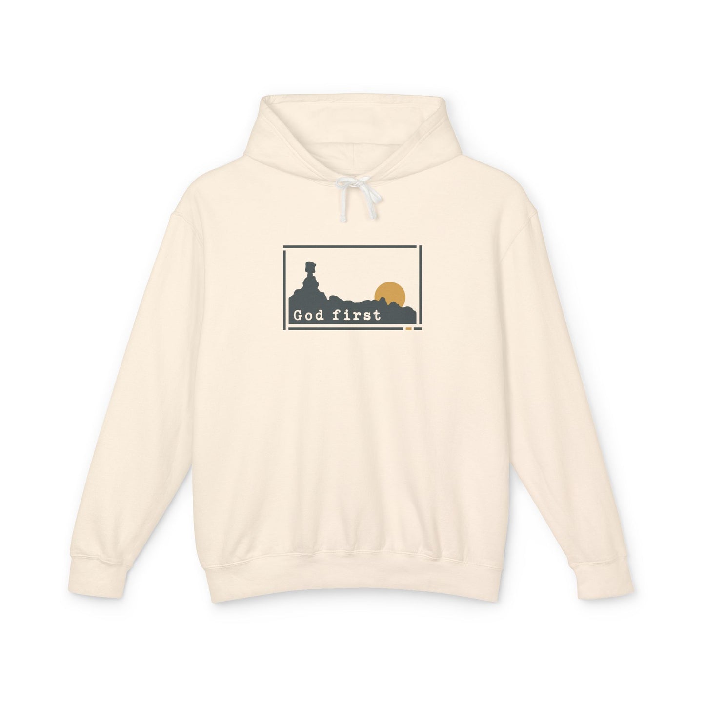 Bryce Canyon National Park 'God First' Hoodie — Breathable Heirloom Knit