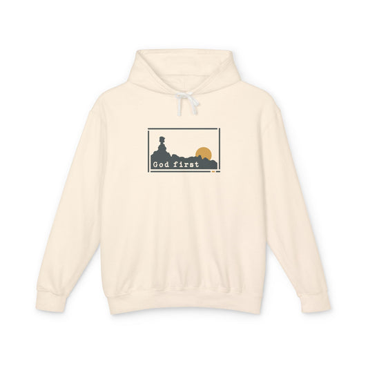Bryce Canyon National Park 'God First' Hoodie — Breathable Heirloom Knit