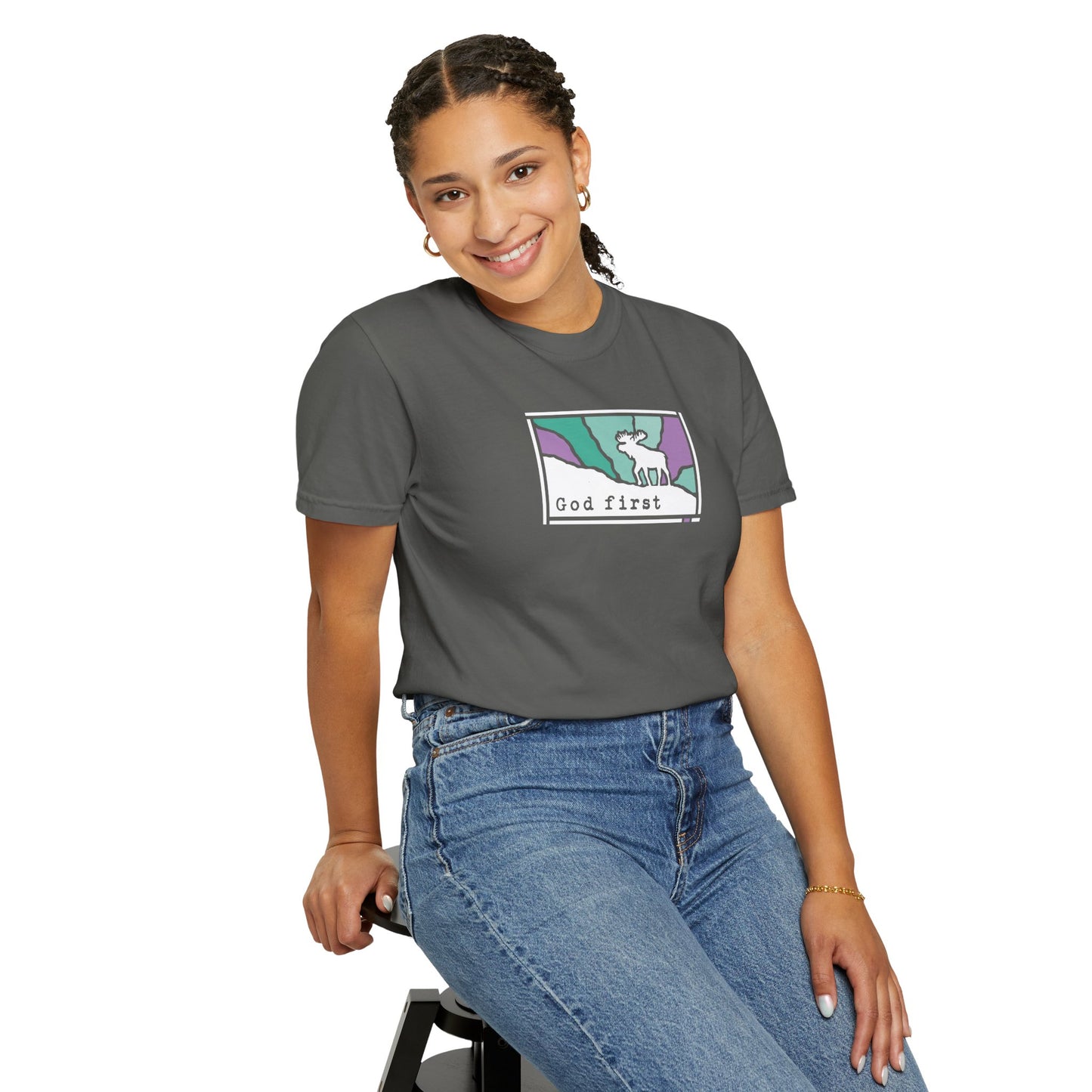 Denali National Park 'God First' — Heritage Trail Tee