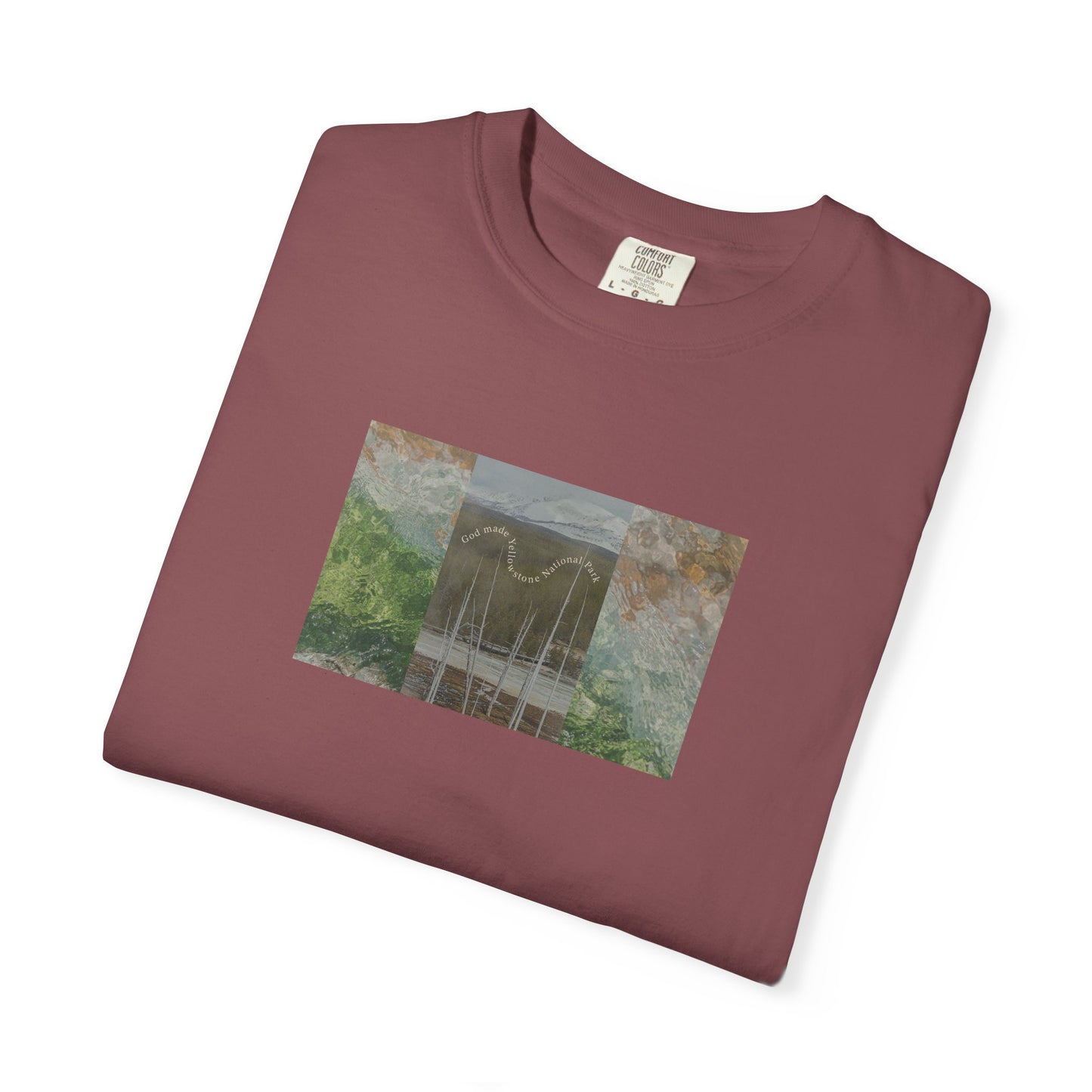 God Made Yellowstone National Park - Genesis 1 — Heritage Trail Tee